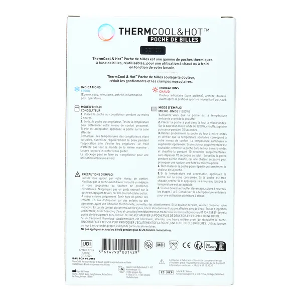 Thermcool & Hot Poche de billes