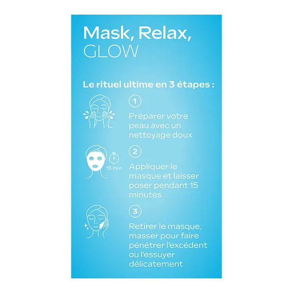 Weleda Exo Boost Masque tissu Hydrobounce à l'acide hyaluronique