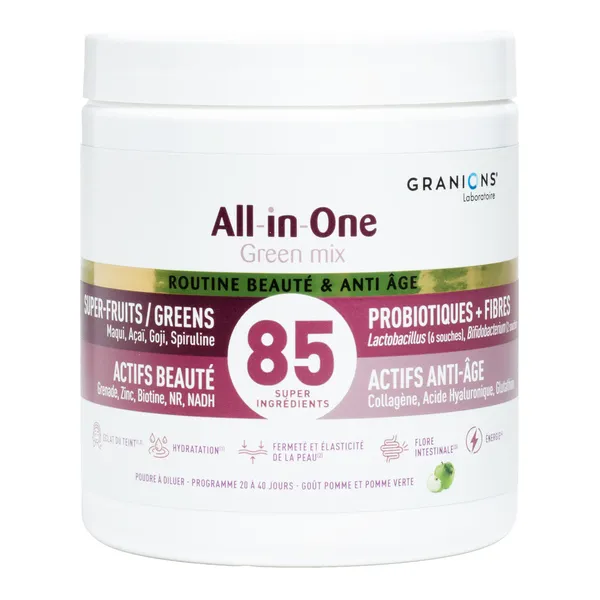 Granions All in One Green Mix Beauté et anti âge poudre