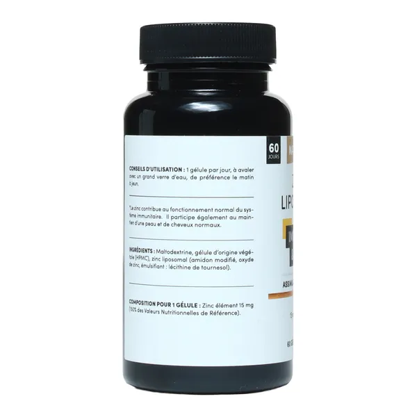 Nat et Form Zinc liposomal gélules