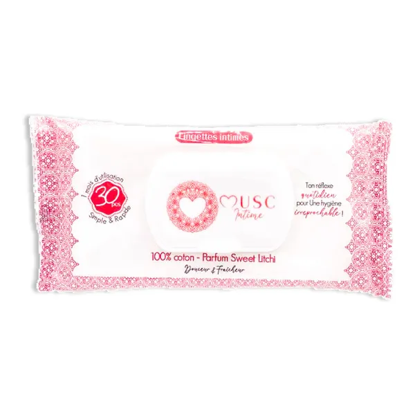 Musc Intime Lingettes intimes