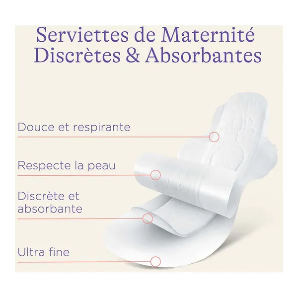 Lansinoh Serviettes maternité 0-2 semaines