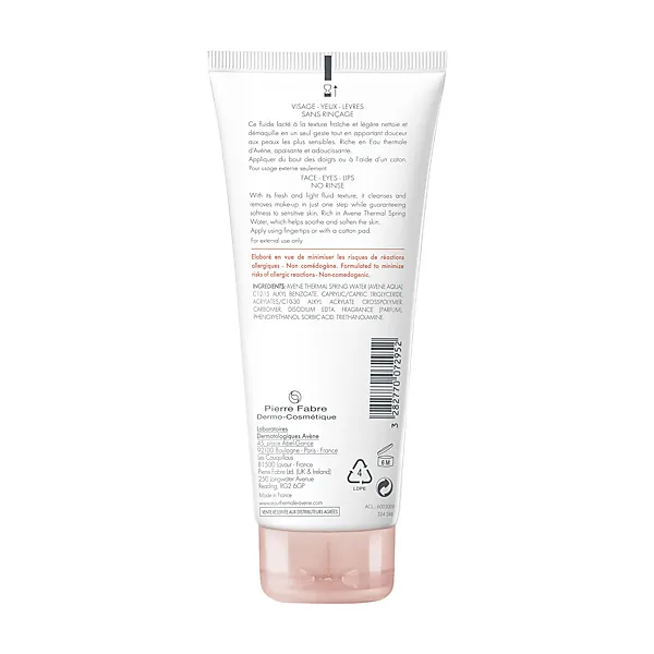 Avène Fluide démaquillant 3 en 1