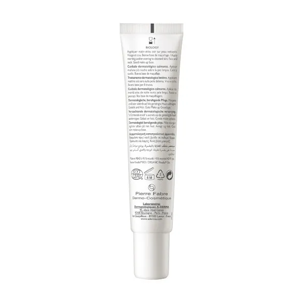 A Derma Biology Calm Soin dermatologique apaisant Bio