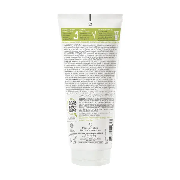 A Derma Exomega Control lait émollient