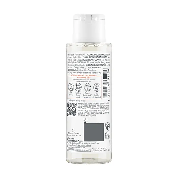 Avène eau micellaire démaquillante
