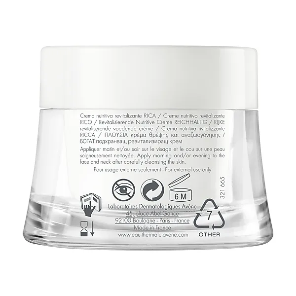 Avène crème nutritive revitalisante riche