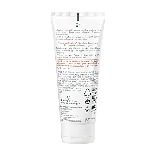Avène Cicalfate crème mains isolante