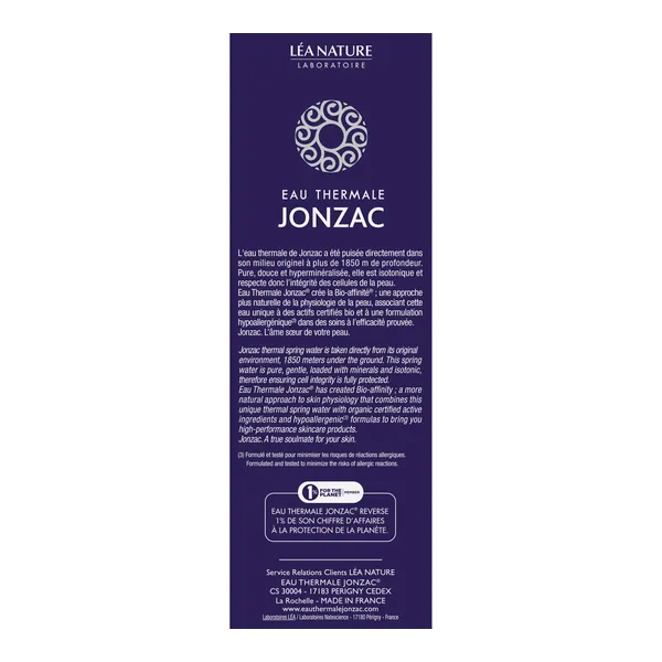 Jonzac Men Soin fermeté Bio