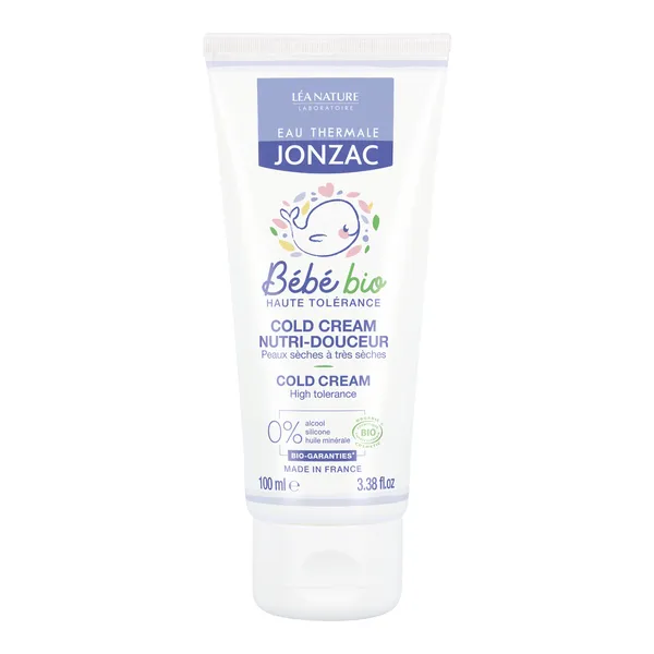 Jonzac Bébé cold cream nutri-douceur Bio