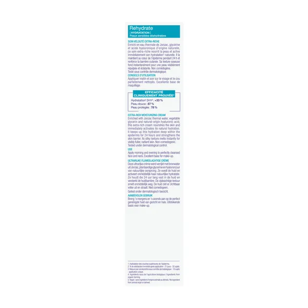 Jonzac Rehydrate soin velouté extra-riche Bio