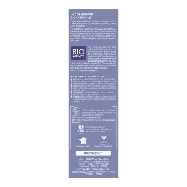 Jonzac Pure Masque purifiant désincrustant Bio