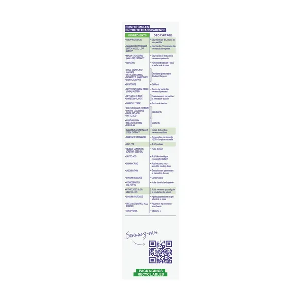 Jonzac Pure Soin purifiant anti-imperfections Bio