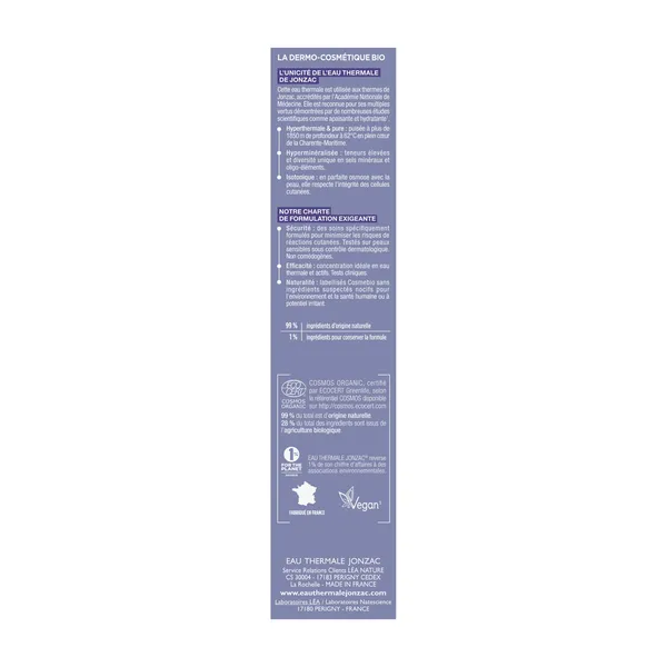 Jonzac Pure Soin purifiant anti-imperfections Bio