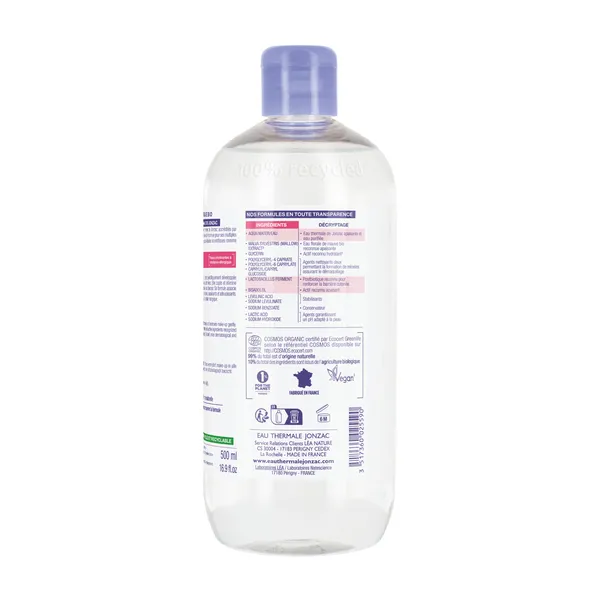 Jonzac Reactive eau micellaire apaisante Bio