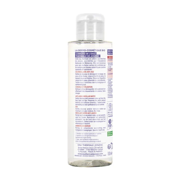 Jonzac eau micellaire anti-âge Bio