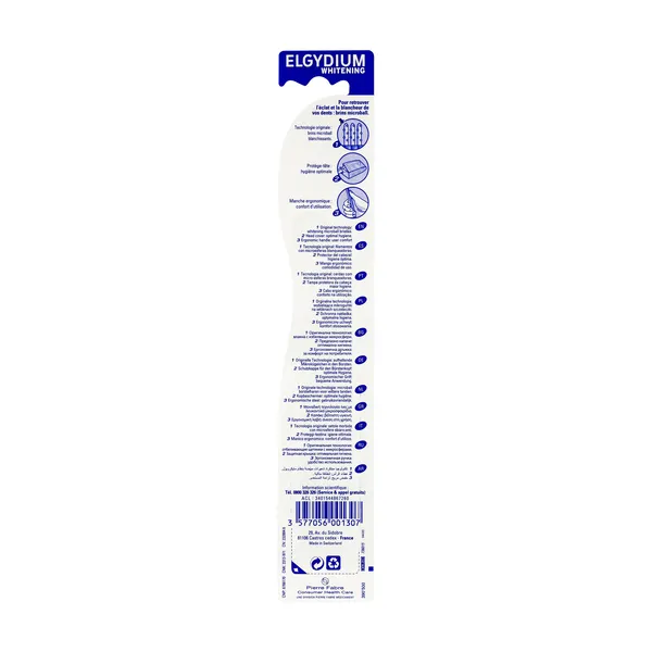 Elgydium Blancheur brosse à dents souple