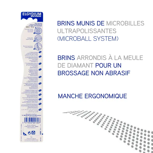 Elgydium Blancheur brosse à dents medium
