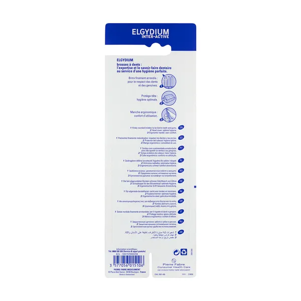 Elgydium Interactive brosse à dents souple