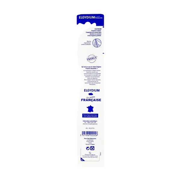 Elgydium La petite française brosse à dents souple