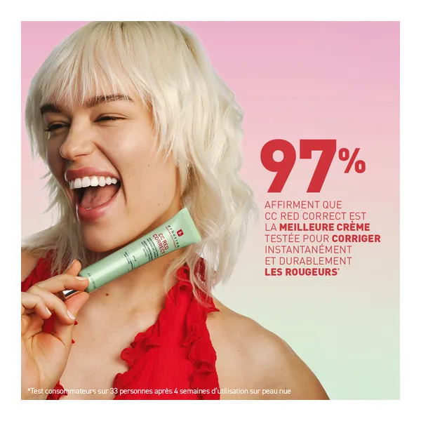 Erborian CC Red Correct correcteur anti rougeurs SPF 30