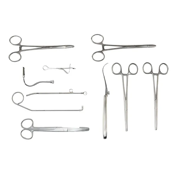 Holtex boite pour accouchement simple 10 instruments