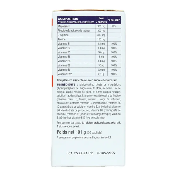 D Stress Ultra Fort Sachets