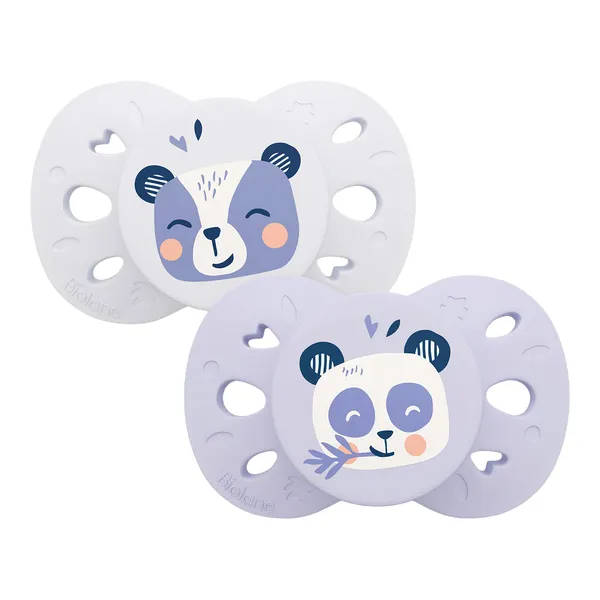 Biolane Sucette anatomique silicone +18 mois