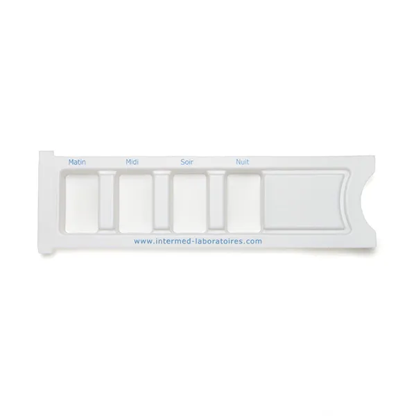 Pilulier journalier blanc