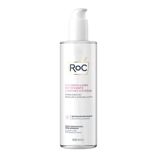 Roc Eau micellaire nettoyante confort extrême
