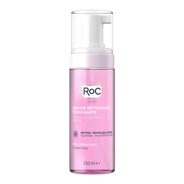 Roc mousse nettoyante énergisante