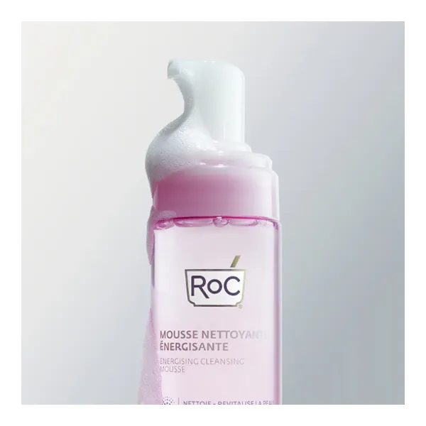 Roc mousse nettoyante énergisante