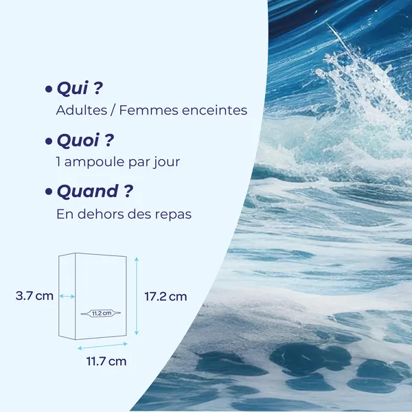 Oligocean plasma marin hypertonique ampoules