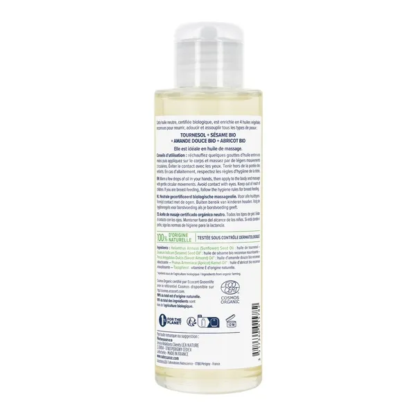 Natessance huile neutre Bio