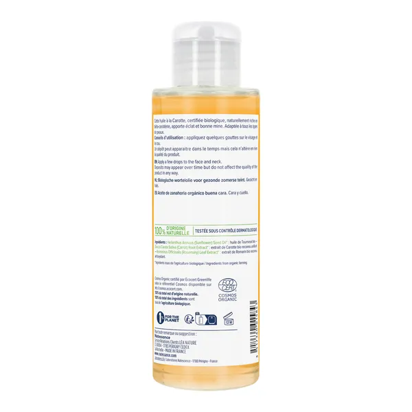 Natessance huile de carotte Bio