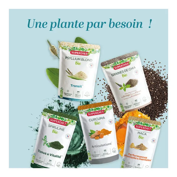 Super Diet psyllium blond Bio tégument