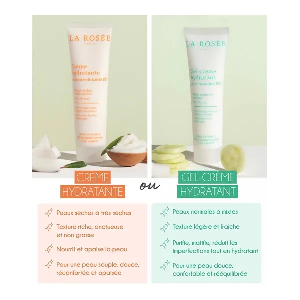 La Rosée Crème hydratante visage
