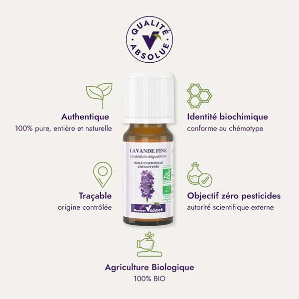 Docteur Valnet  huile essentielle Lavande fine Bio
