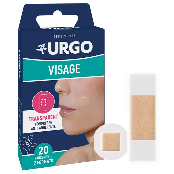 Urgo Pansements assortis spécial visage