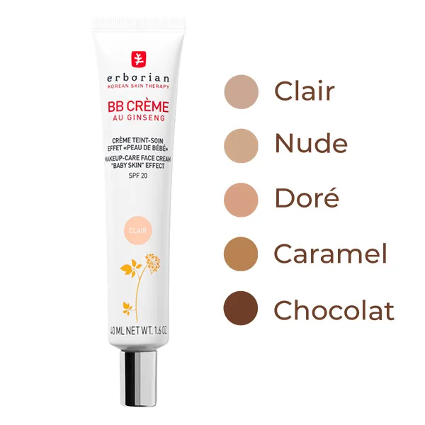 Erborian BB Crème au ginseng SPF 20