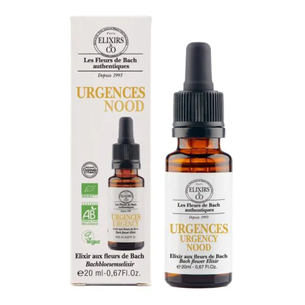 Elixirs and Co Fleurs de Bach Urgences gouttes