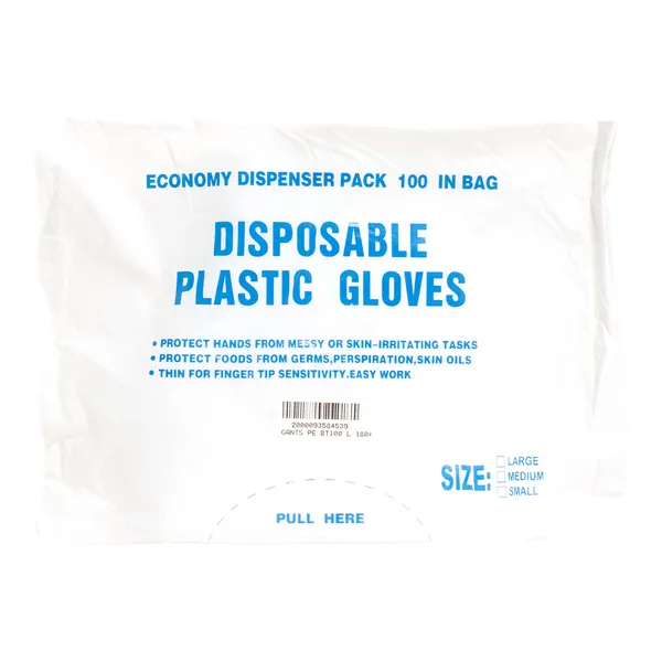 Gants polyéthylène 100 unités