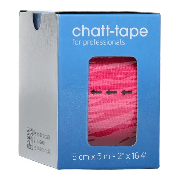 Bande adhésive Chatt Tape 5 m x 5 cm 1 rouleau