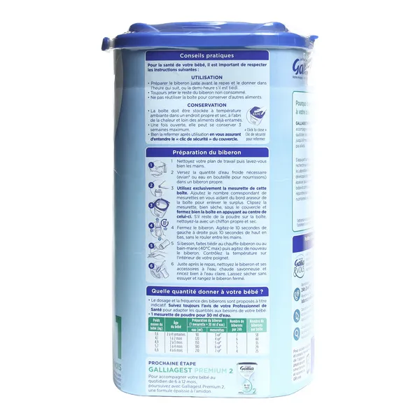Gallia Galliagest Premium  Lait 1er âge
