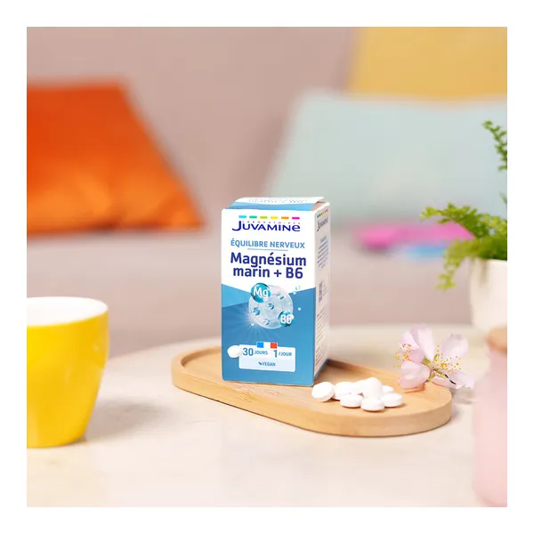 Juvamine Magnésium marin + Vitamine B6 comprimés