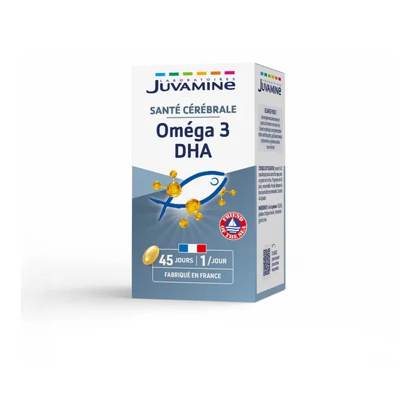 Juvamine Oméga 3 DHA capsules
