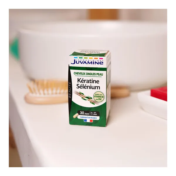 Juvamine Kératine Sélénium gélule