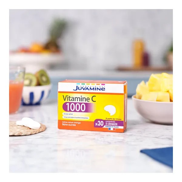 Juvamine Vitamine C 1000 comprimés à croquer