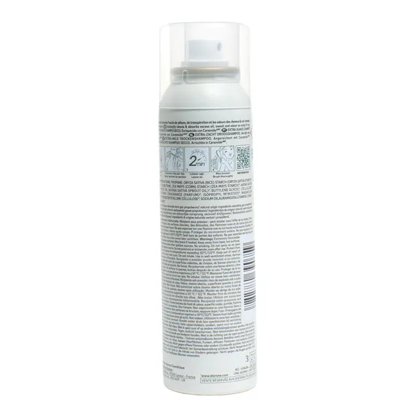 Klorane shampooing sec au lait d'avoine