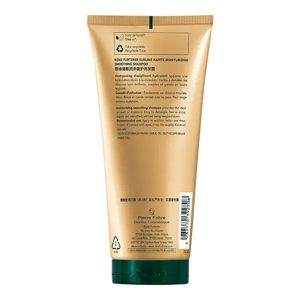 René Furterer Sublime Karité Shampooing disciplinant hydratant